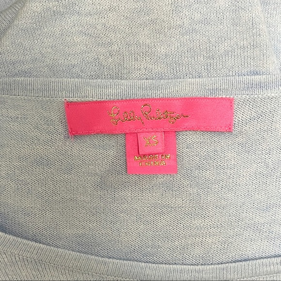 Lilly Pulitzer Charla 3/4 Ruffle Sleeve Sweater - Picture 8 of 9